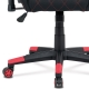 Kancelářská židle MALINOIS, červená/černá