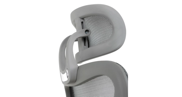 Kancelářská židle MANUCA, šedá/černá síťovina