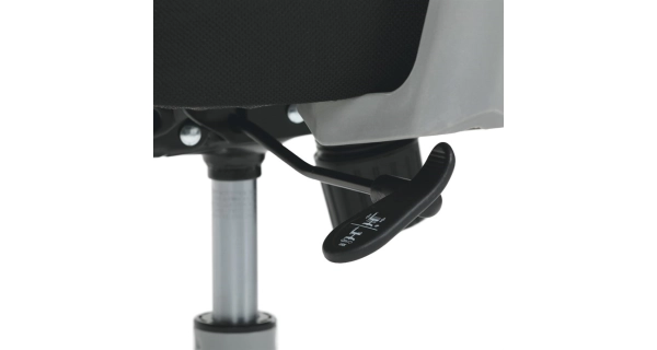 Kancelářská židle MANUCA, šedá/černá síťovina