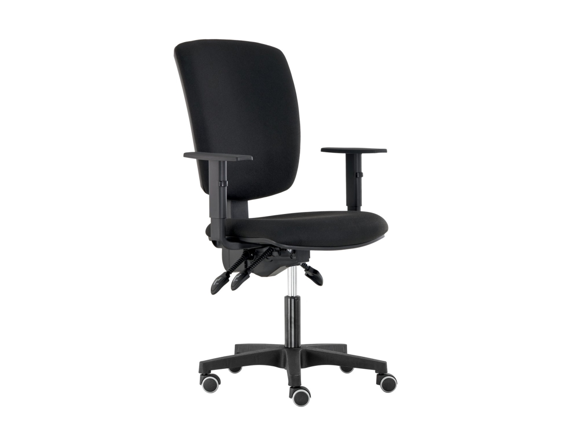 Levně Kancelářská židle NAPOLETAN, černá