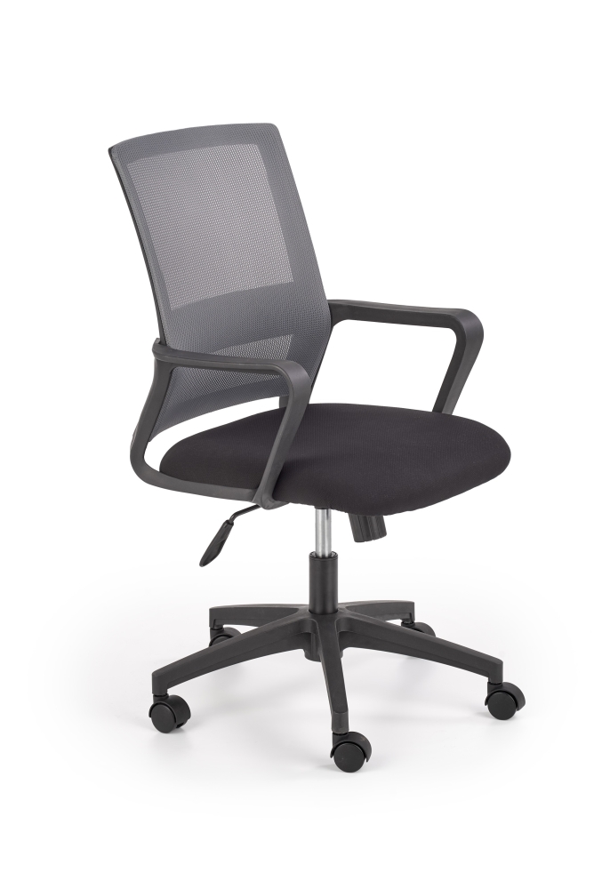 Levně Kancelářská židle CRAGGY, černo-šedá