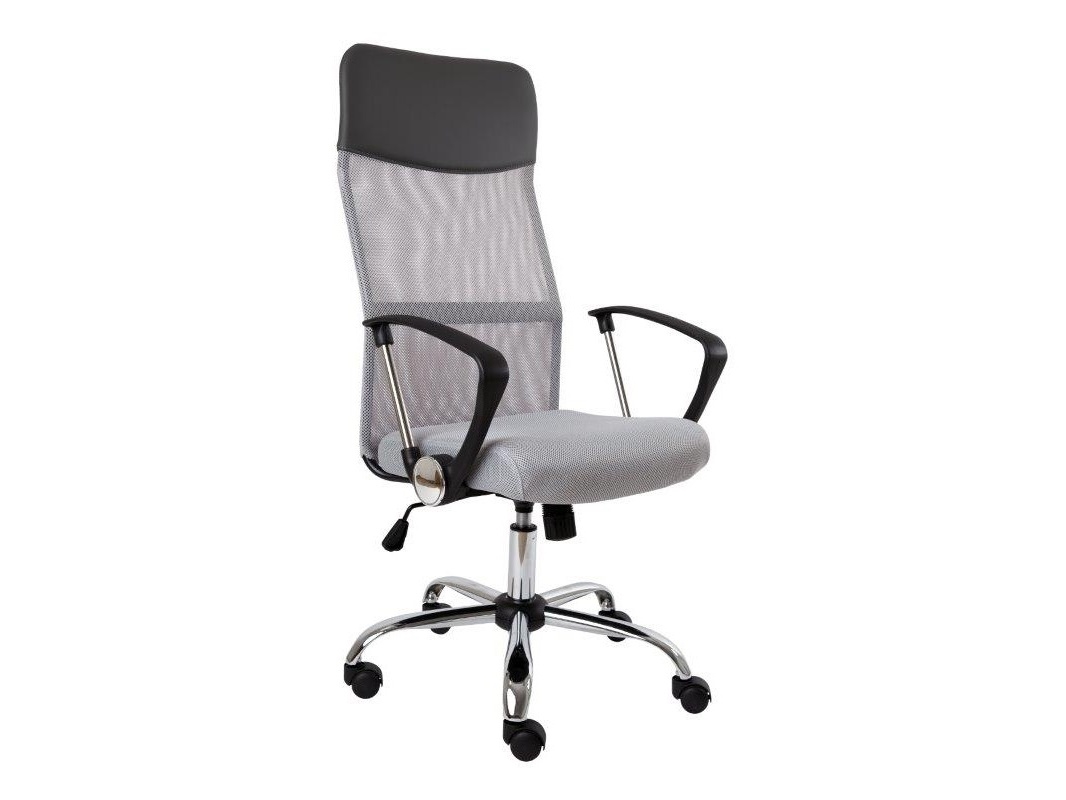 Levně Kancelářská židle BREVIRO, šedá/černá