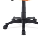 Kancelářská židle MEDLEY, oranžová / černá