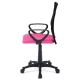 Kancelářská židle MEDLEY, růžová / černá