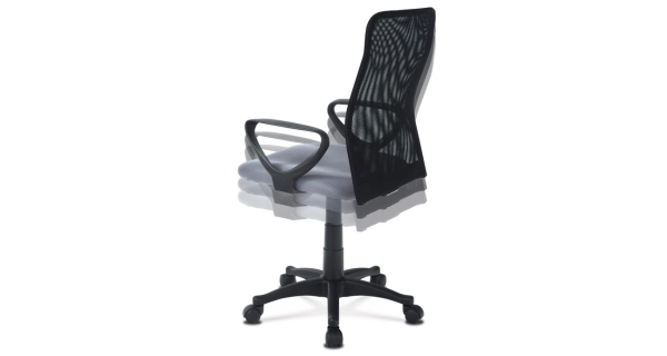 Kancelářská židle MEDLEY, šedá / černá