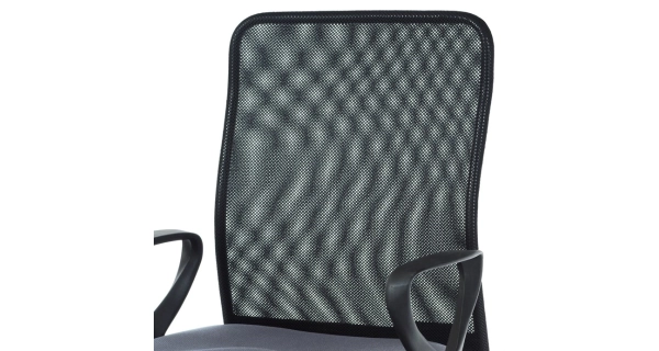 Kancelářská židle MEDLEY, šedá / černá