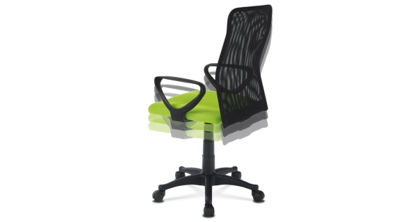 Kancelářská židle MEDLEY, zelená / černá