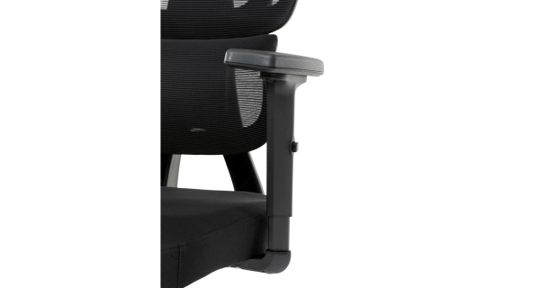 Kancelářská židle MOLINER, černá síťovina