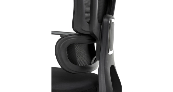 Kancelářská židle MOLINER, černá síťovina