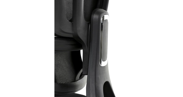 Kancelářská židle MOLINER, černá síťovina