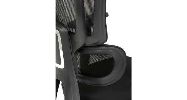 Kancelářská židle MOLINER, černá síťovina