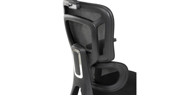 Kancelářská židle MOLINER, černá síťovina