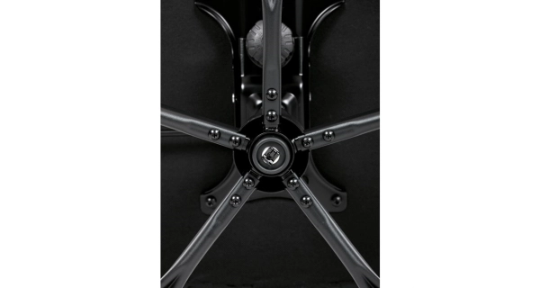 Kancelářská židle MORLEMPON, černá ekokůže