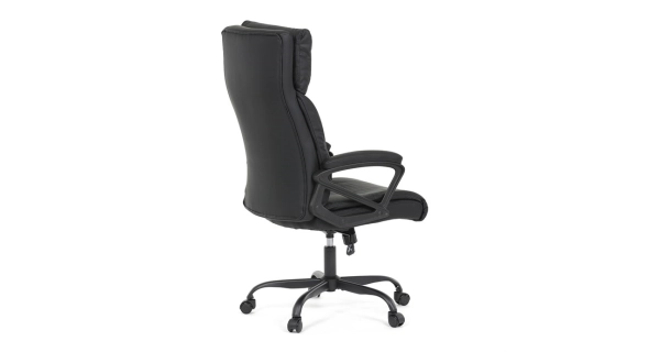 Kancelářská židle MORLEMPON, černá ekokůže