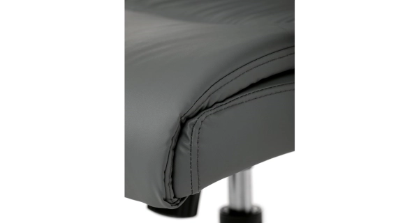 Kancelářská židle MORLEMPON, šedá ekokůže