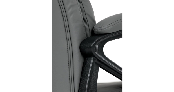 Kancelářská židle MORLEMPON, šedá ekokůže