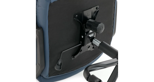 Kancelářská židle MORLEMPON, tmavě modrá ekokůže