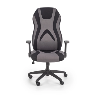 Kancelářská židle PADUCAH, šedo-černá