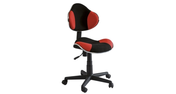 Kancelářská židle PEDROZA, černá/červená DOPRODEJ