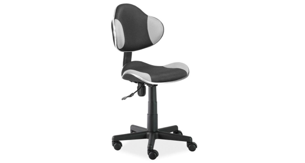 Kancelářská židle PEDROZA, černá/šedá