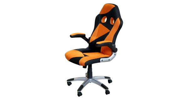 Kancelářská židle PELISTER 4, oranžová/černá