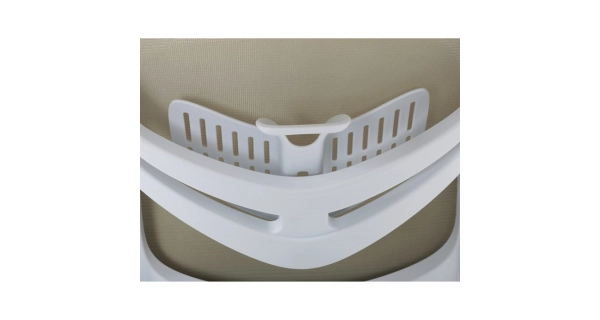 Kancelářská židle PIMEL, béžová síťovina