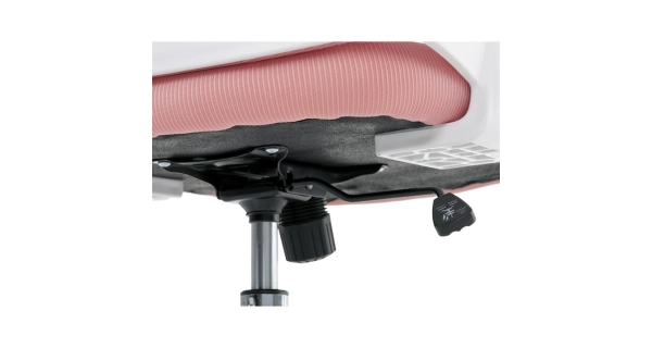 Kancelářská židle PIMEL, růžová síťovina