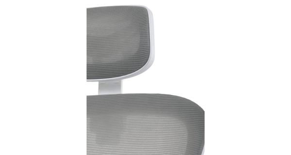 Kancelářská židle PIMEL, šedá síťovina