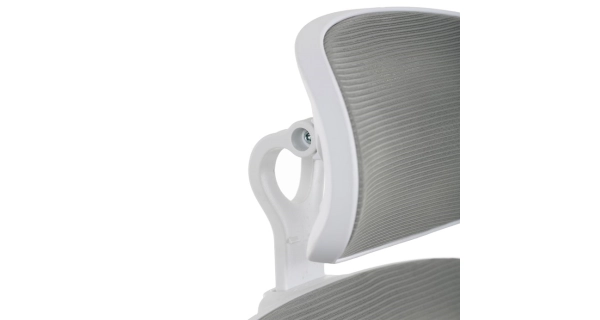 Kancelářská židle PIMEL, šedá síťovina