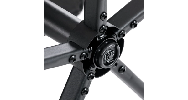 Kancelářská židle POLVEL, černá ekokůže