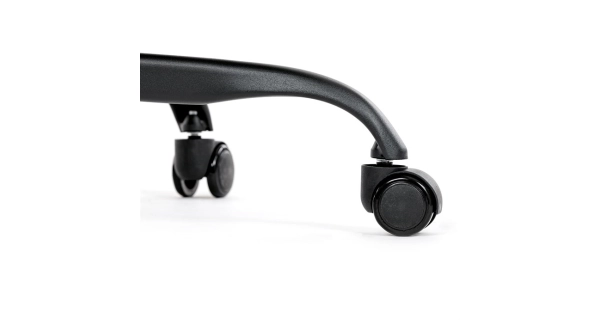 Kancelářská židle POLVEL, šedá ekokůže