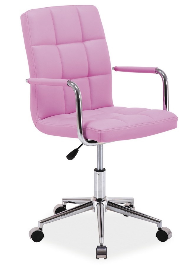 Levně Kancelářská židle BALDONE, růžová