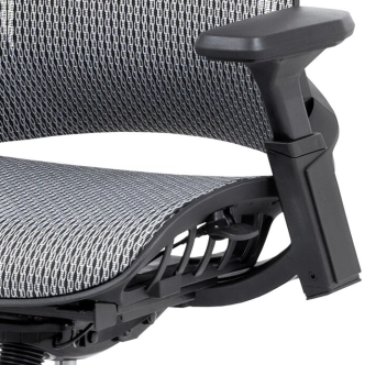 Kancelářská židle SANTHA, šedá 