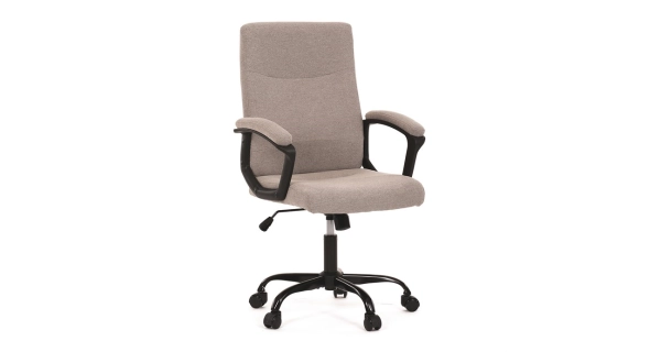 Kancelářská židle SOLLEM, krémová látka