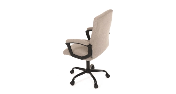 Kancelářská židle SOLLEM, krémová látka