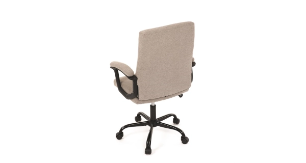 Kancelářská židle SOLLEM, krémová látka