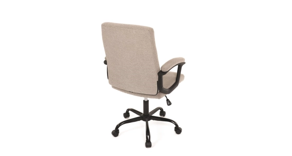 Kancelářská židle SOLLEM, krémová látka