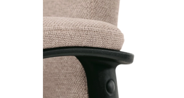 Kancelářská židle SOLLEM, krémová látka