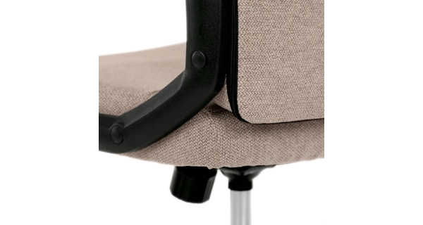 Kancelářská židle SOLLEM, krémová látka