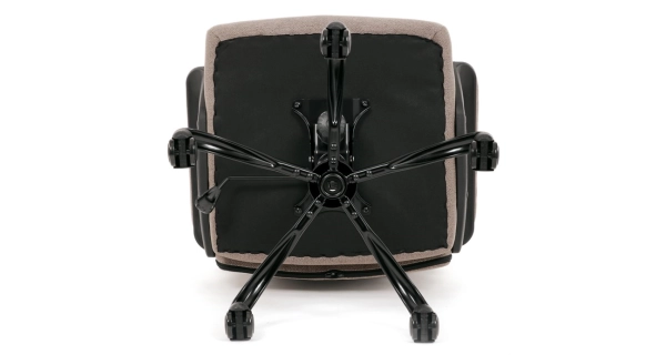 Kancelářská židle SOLLEM, krémová látka