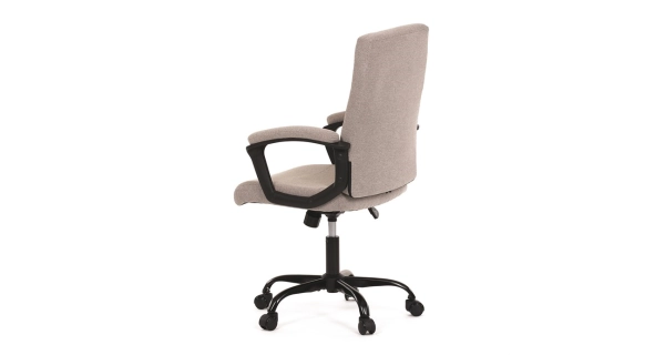 Kancelářská židle SOLLEM, krémová látka