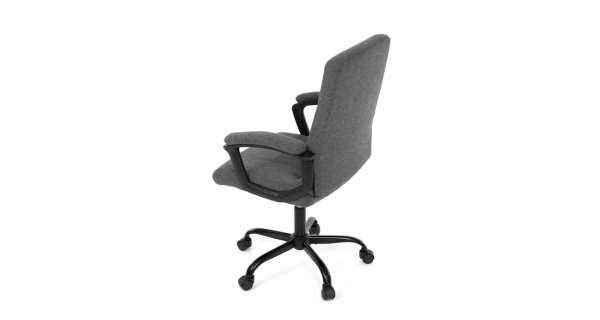 Kancelářská židle SOLLEM, šedá látka