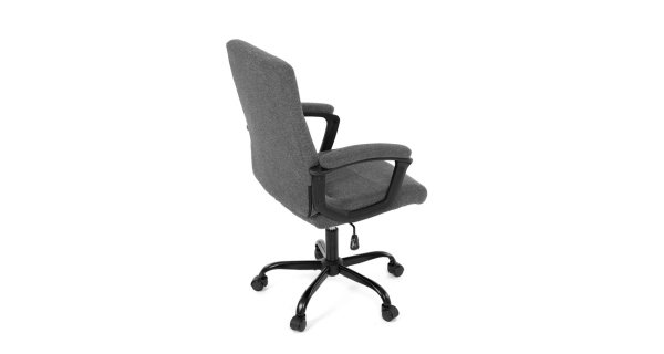 Kancelářská židle SOLLEM, šedá látka