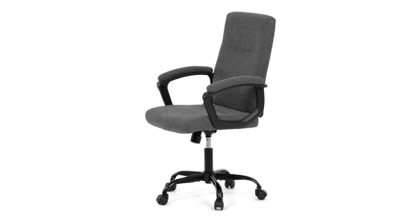 Kancelářská židle SOLLEM, šedá látka
