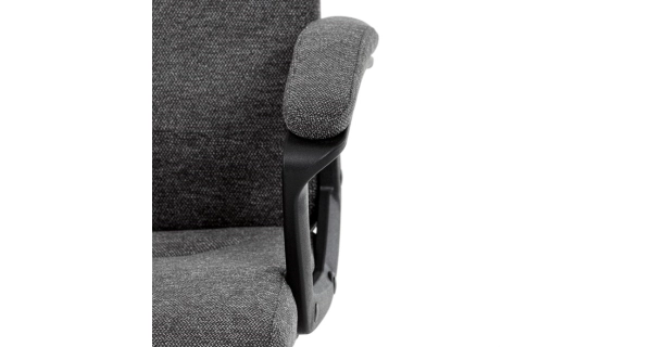 Kancelářská židle SOLLEM, šedá látka