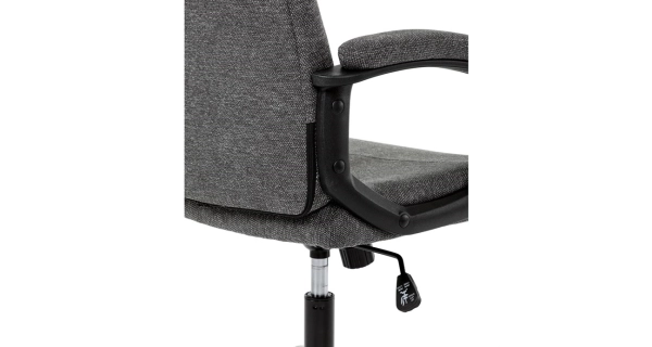 Kancelářská židle SOLLEM, šedá látka