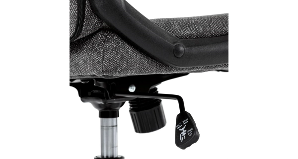 Kancelářská židle SOLLEM, šedá látka