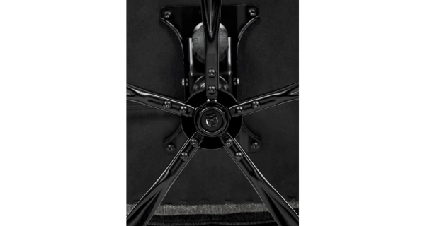 Kancelářská židle SOLLEM, šedá látka