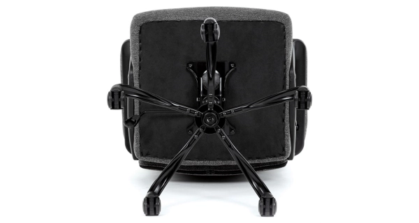 Kancelářská židle SOLLEM, šedá látka