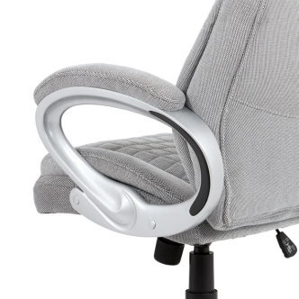 Kancelářská židle THADE, šedá látka
